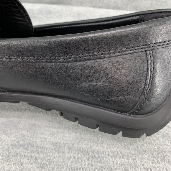 ECCO 35597 - Men\'s Size 11 Black Leather Slip On Moccasin Driving Loafers  B12 main image 11